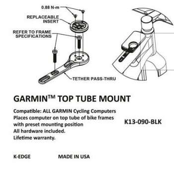 GARMIN Top Tube Mount